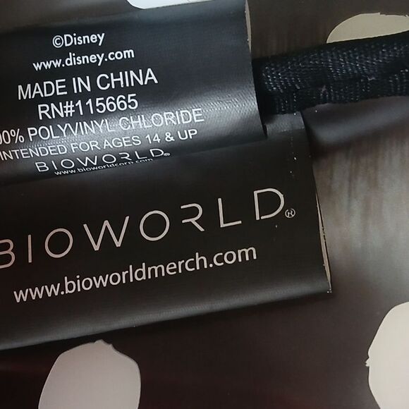 BioWorld Disney Mickey & Minnie Mouse Mini Backpack Clear Polka Dot Collectible - Picture 7 of 10